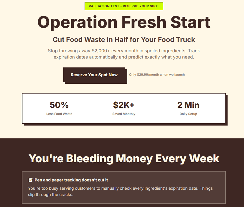 Operation Fresh Start  preview